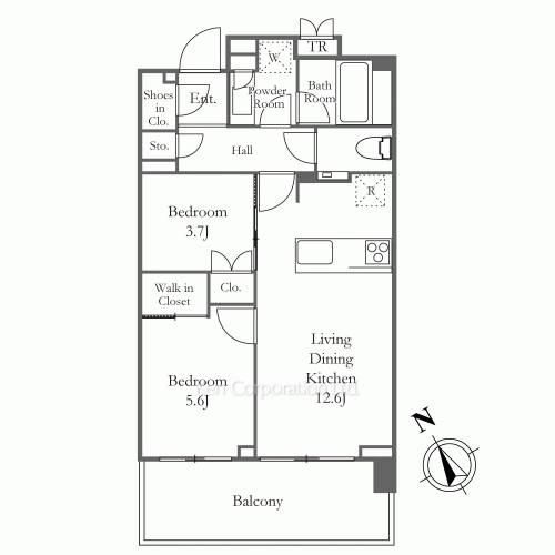 Property Blueprint /rent/tokyoapartment/search/results/216832/2026100081.html