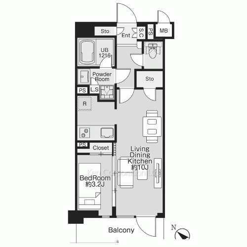 Property Blueprint /rent/tokyoapartment/search/results/210274/2026100123.html