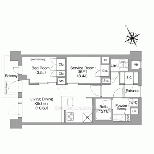 Property Blueprint /rent/tokyoapartment/search/results/216910/2026100160.html