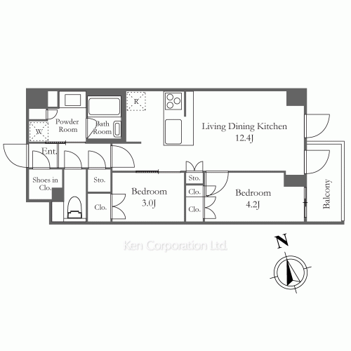 Property Blueprint /rent/tokyoapartment/search/results/216910/2026100167.html