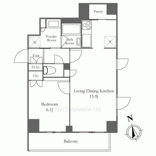 Property Blueprint /rent/tokyoapartment/search/results/216910/2026100176.html