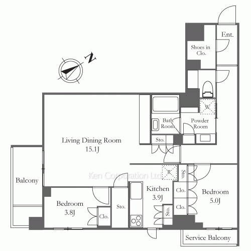 Property Blueprint /rent/tokyoapartment/search/results/216910/2026100177.html