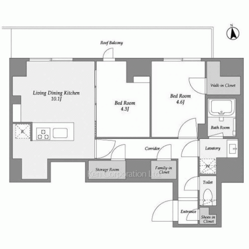 Property Blueprint /rent/tokyoapartment/search/results/216914/2026100186.html