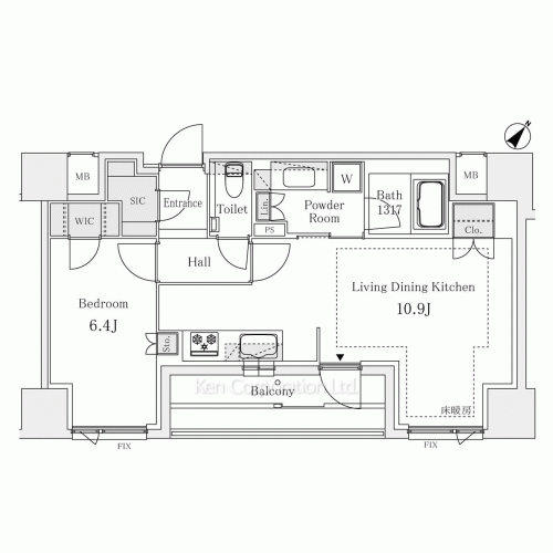 Property Blueprint /rent/tokyoapartment/search/results/216843/2026100187.html