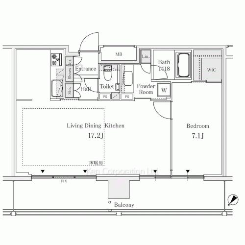 Property Blueprint /rent/tokyoapartment/search/results/216843/2026100190.html