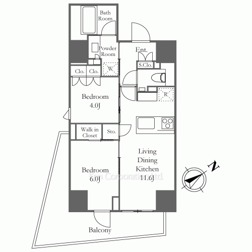 Property Blueprint /rent/tokyoapartment/search/results/208635/2026100227.html