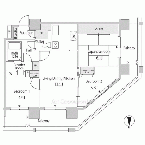 Property Blueprint /rent/tokyoapartment/search/results/198878/2026100303.html