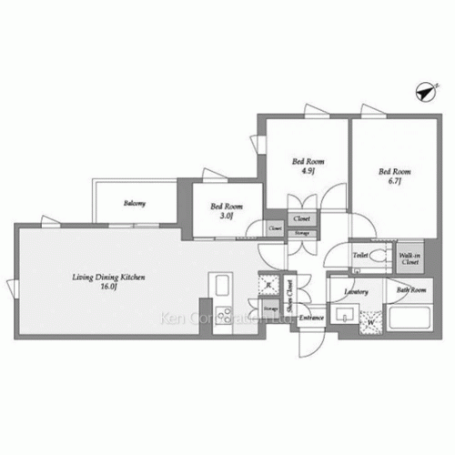 Property Blueprint /rent/tokyoapartment/search/results/216977/2026100335.html