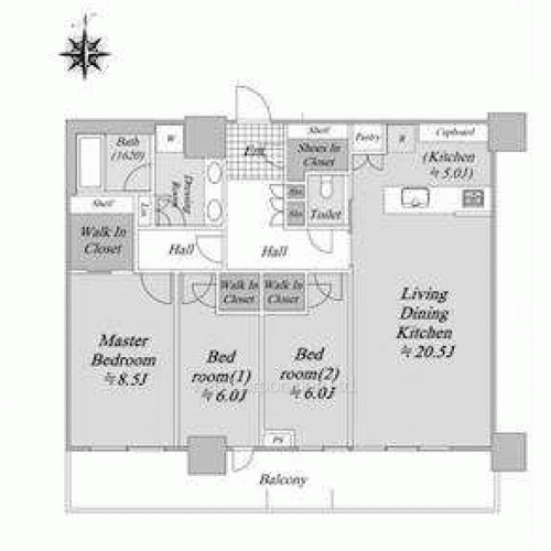 Property Blueprint /rent/tokyoapartment/search/results/214923/2026100446.html