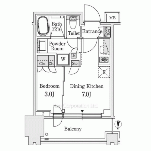 Property Blueprint /rent/tokyoapartment/search/results/217127/2026100558.html