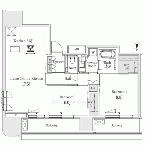 Property Blueprint /rent/tokyoapartment/search/results/217127/2026100560.html