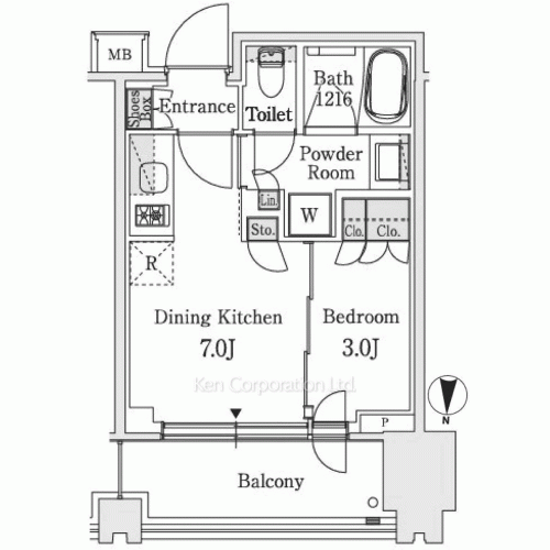 Property Blueprint /rent/tokyoapartment/search/results/217127/2026100563.html