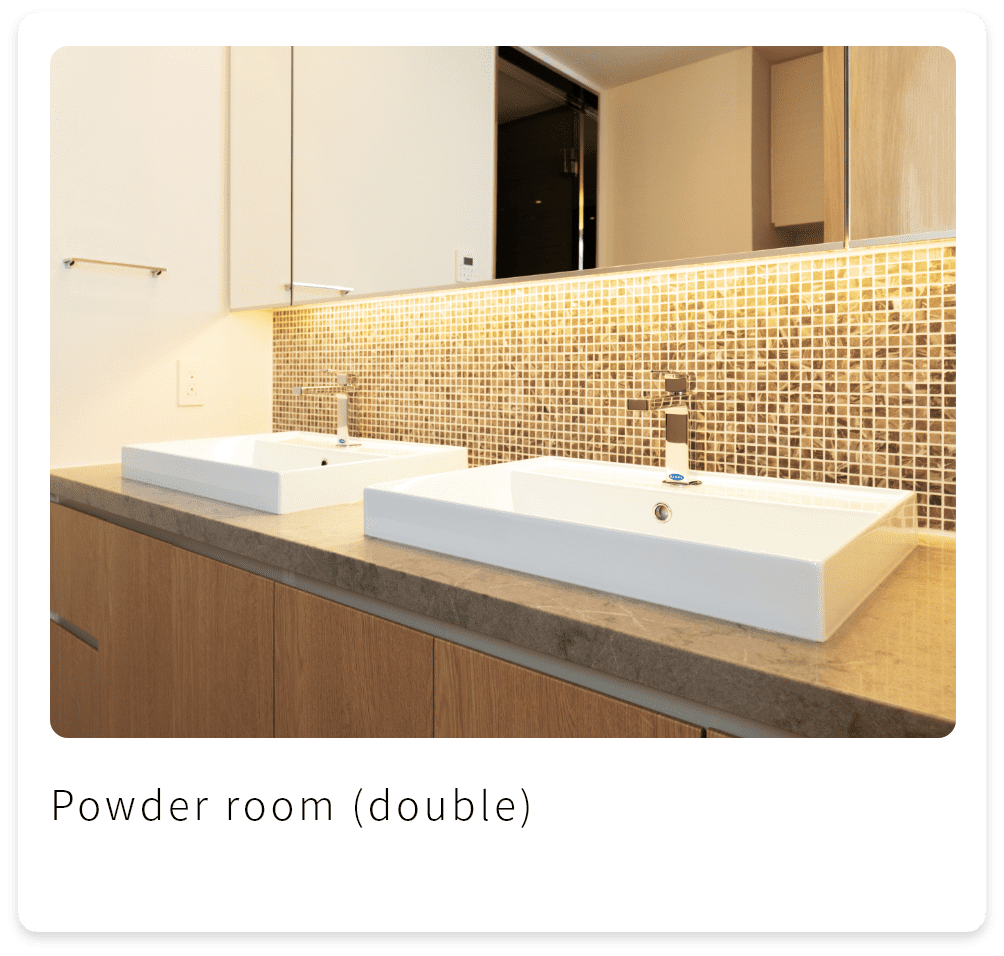 Powder room (double)