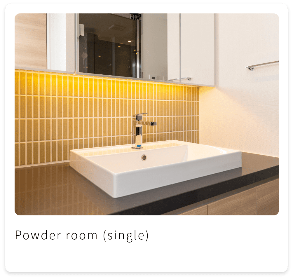 Powder room (single)
