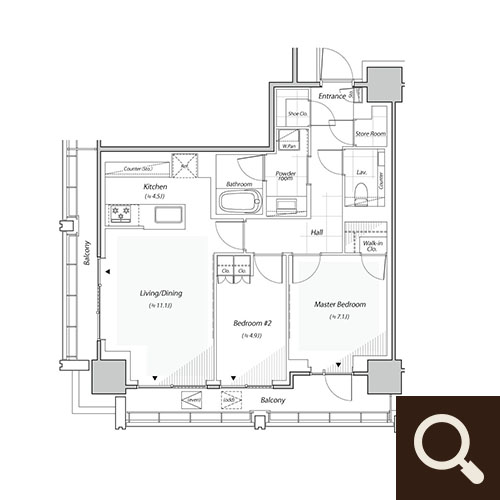 リビオレジデンス西麻布 K2 type