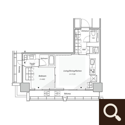 リビオレジデンス西麻布 L type