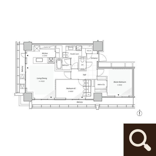 リビオレジデンス西麻布 G type