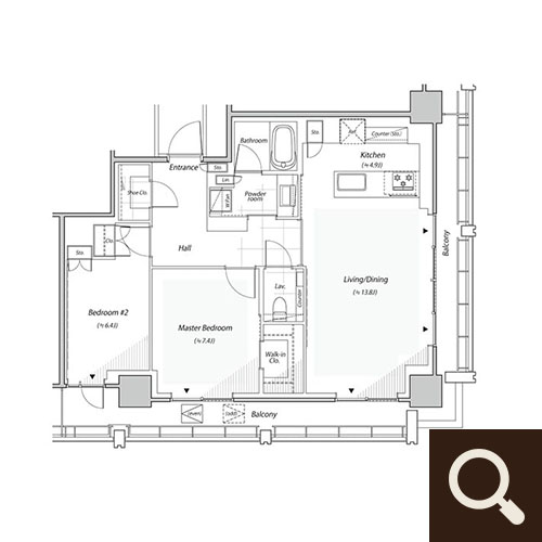 リビオレジデンス西麻布 I type