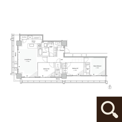 リビオレジデンス西麻布 K1 type