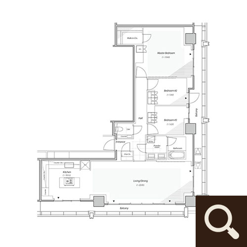 リビオレジデンス西麻布 O type