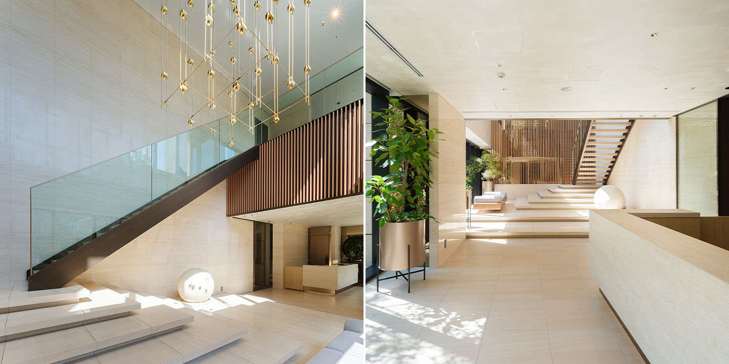 リビオレジデンス西麻布 ロビー画像