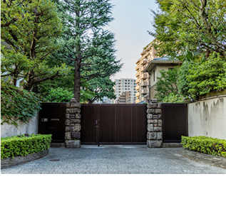 Apostolic Nunciature in Japan:Approx. 450 m/5-minute walk