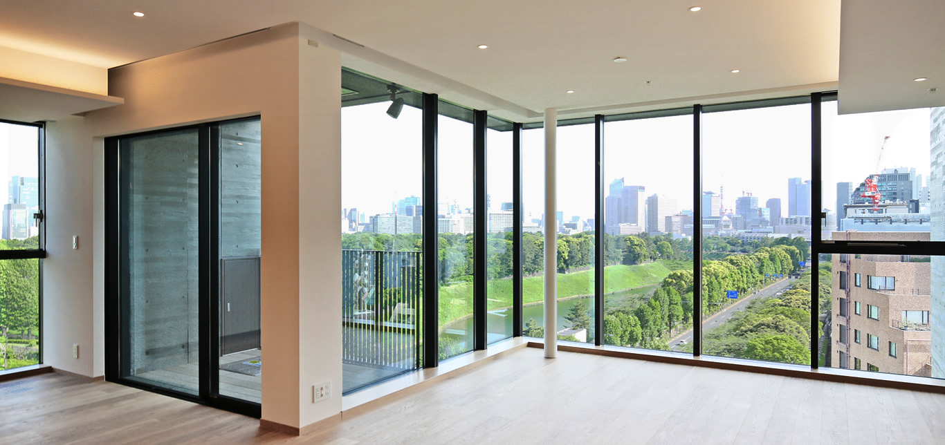 リビングからの眺望:13F 参考写真