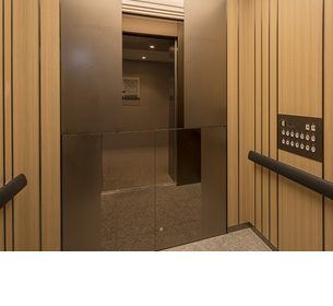 17人乗り着床制限付きエレベーター 参考写真