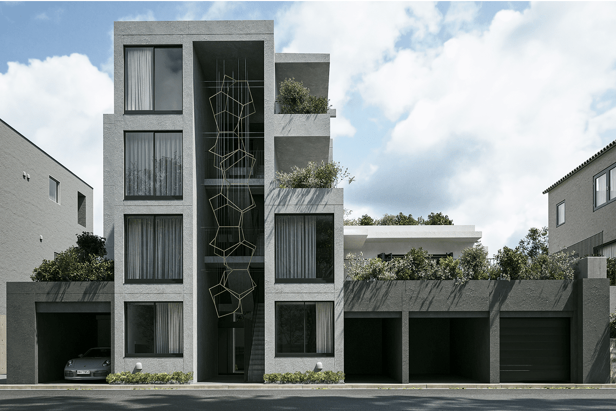 全6戸のみのラグジュアリーな低層レジデンス。