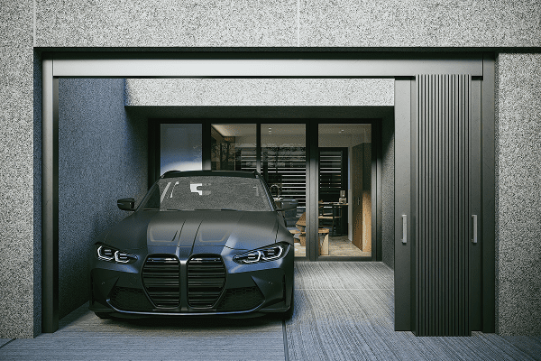 愛車と共に息づく空間。その共鳴が、日々に深みを与える。