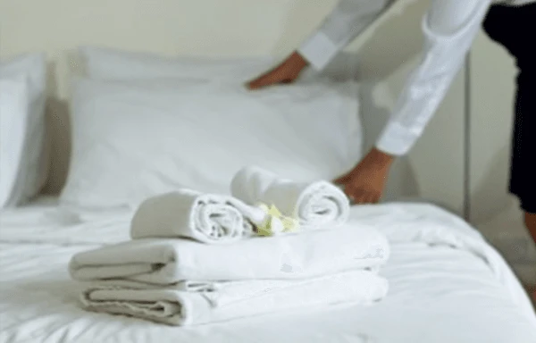 週2回の室内清掃とリネン交換