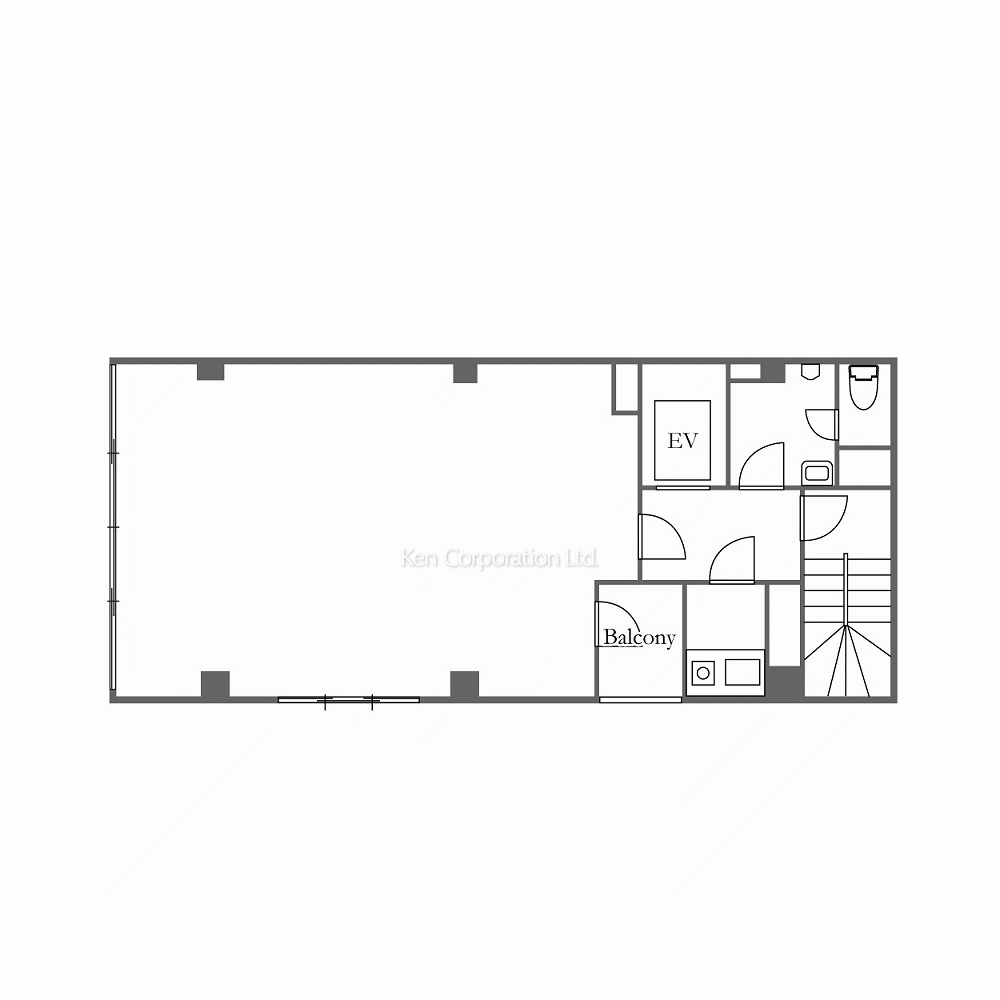 Tatekanda Bldg. Floor Plan