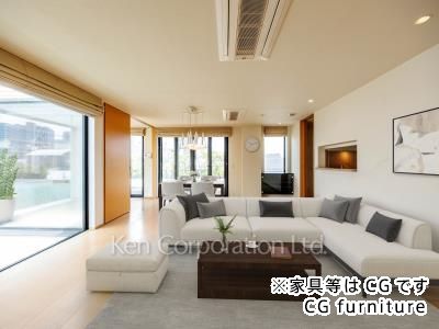 居室（LDなど）　※家具等はＣＧです