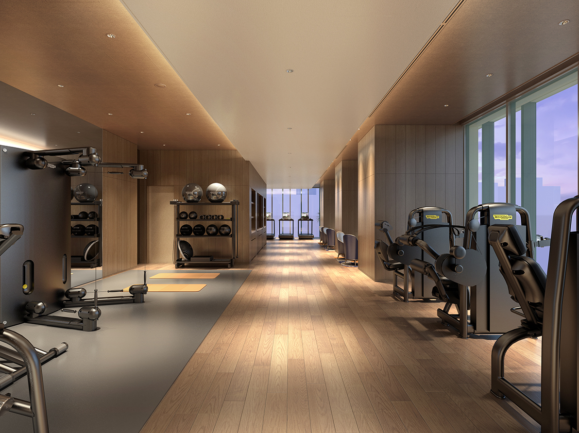 TAKANAWA GATEWAY CITY RESIDENCE(高輪ゲートウェイシティレジデンス)のFITNESS&LOUNGE