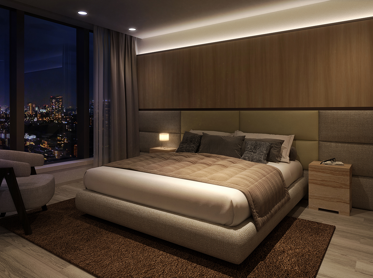 TAKANAWA GATEWAY CITY RESIDENCE(高輪ゲートウェイシティレジデンス)のEG TYPE、EJ TYPE 完成予想CG2