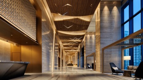  TAKANAWA GATEWAY CITY RESIDENCE ゲートウェイラウンジ　※写真提供・株式会社ジェイアール東日本都市開発
