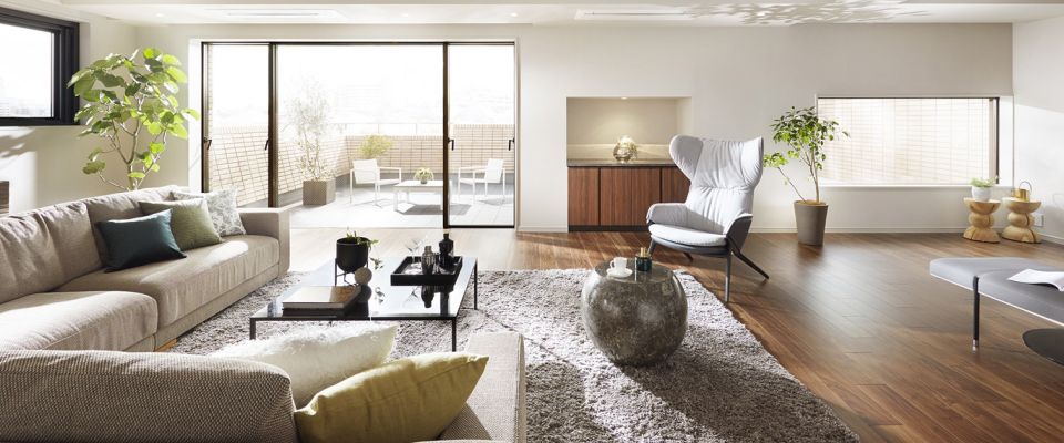 150㎡以上のレイアウトを持つ大型仕様マンション 