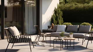 テラス付きの住戸特集